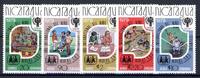 Nicaragua Nicaragua 2080-2084 b postfrisch Olympia 1980 Lake Placid / Moskau MiNr. 2080-2084 b postfrisch Olympia 1980 Lake Placid / Moska -