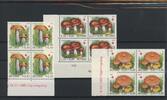 Finnland Viererblock Finnland Viererblock 864-866 postfrisch Pilze MiNr. 864-866 postfrisch Pilze -