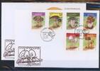 Benin Benin 1003-1008, Block 37 Pilze Ersttagesbrief/FDC MiNr. 1003-1008, Block 37 Pilze Ersttagesbrief/FDC -