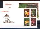 Dominica Dominica 1824-1825, 28, 31, Block 260 Pilze Ersttagesbrief/FDC MiNr. 1824-1825, 28, 31, Block 260 Pilze Ersttagesbrief/FDC -