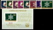 Paraguay Paraguay 1200-1207 und Block 39 postfrisch MiNr. 1200-1207 und Block 39 postfrisch -