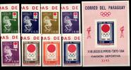 Paraguay Paraguay 1273-1280 und Block 51 postfrisch MiNr. 1273-1280 und Block 51 postfrisch -
