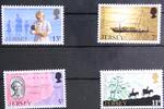 Großbritannien Jersey Großbritannien Jersey 153-156 postfrisch Schifffahrt MiNr. 153-156 postfrisch Schifffahrt -