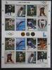 Paraguay Paraguay 3281-3287 Zf postfrisch als Zusammendruck-Bogen, Olympia 1980 MiNr. 3281-3287 Zf postfrisch als Zusammendruck-Bogen, Ol -