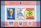 Uruguay Uruguay Block 44 postfrisch Fußball MiNr. Block 44 postfrisch Fußball -