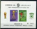 Uruguay Uruguay Block 51 postfrisch Fußball MiNr. Block 51 postfrisch Fußball -