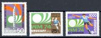 Uruguay Uruguay 1302-1304 postfrisch Fußball WM 1974 MiNr. 1302-1304 postfrisch Fußball WM 1974 -