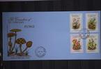 St. Vincent Gr St. Vincent Gr 493-496 gestempelt als FDC / Pilze MiNr. 493-496 gestempelt als FDC / Pilze -