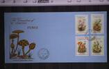 St. Vincent Gr St. Vincent Gr 493-496 gestempelt als FDC / Pilze MiNr. 493-496 gestempelt als FDC / Pilze -