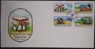 Lesotho Lesotho 411-414 gestempelt als FDC / Pilze MiNr. 411-414 gestempelt als FDC / Pilze -