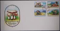 Lesotho Lesotho 411-414 gestempelt als FDC / Pilze MiNr. 411-414 gestempelt als FDC / Pilze -