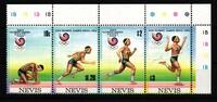 Nevis Nevis 492-495 postfrisch Viererstreifen MiNr. 492-495 postfrisch Viererstreifen -