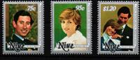 Niue Niue 421-423 postfrisch MiNr. 421-423 postfrisch -