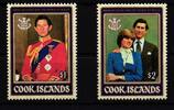 Cook Inseln Cook Inseln 778-779 postfrisch MiNr. 778-779 postfrisch -