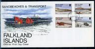 Falkland Inseln Falkland Inseln 626-629 Flugzeuge Ersttagesbrief/FDC MiNr. 626-629 Flugzeuge Ersttagesbrief/FDC -