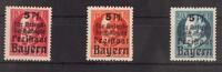Bayern Bayern 171-173 postfrisch MiNr. 171-173 postfrisch -