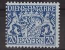 Bayern Dienstmarken Bayern Dienstmarken 20 postfrisch MiNr. 20 postfrisch -