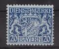 Bayern Dienstmarken Bayern Dienstmarken 20 postfrisch MiNr. 20 postfrisch -