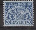 Bayern Dienstmarken Bayern Dienstmarken 20 postfrisch MiNr. 20 postfrisch -