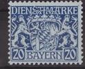 Bayern Dienstmarken Bayern Dienstmarken 20 postfrisch MiNr. 20 postfrisch -