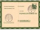 Berlin FP8 als Ganzsache gestempelt Frankfurt, 15.9.66 -