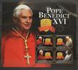 Dominica Dominica 4079-4082 postfrisch als Kleinbogen, Papst Benedikt XVI MiNr. 4079-4082 postfrisch als Kleinbogen, Papst Benedikt XVI -