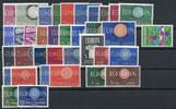 Cept Jahrgang 1960 Cept Jahrgang 1960 postfrisch postfrisch -