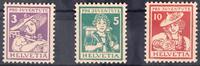 Schweiz Schweiz 130-132 postfrisch MiNr. 130-132 postfrisch -