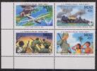 Palau Inseln Palau Inseln 402-405 postfrisch Viererblock Geschichte MiNr. 402-405 postfrisch Viererblock Geschichte -