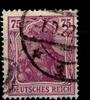 Deutsches Reich Deutsches Reich 197b gestempelt geprüft Infla MiNr. 197b gestempelt geprüft Infla -