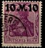 Deutsches Reich Deutsches Reich 157II gestempelt geprüft Infla MiNr. 157II gestempelt geprüft Infla -