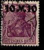 Deutsches Reich Deutsches Reich 157II gestempelt geprüft Infla MiNr. 157II gestempelt geprüft Infla -