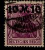 Deutsches Reich Deutsches Reich 157II gestempelt geprüft Infla MiNr. 157II gestempelt geprüft Infla -