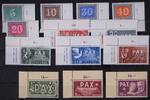 Schweiz Schweiz 447-459 postfrisch komplett als Eckrand Ecke, sehr sauber, Pax MiNr. 447-459 postfrisch komplett als Eckrand Ecke, sehr -