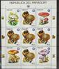 Paraguay Paraguay 3841 postfrisch Kleinbogen / Pilze MiNr. 3841 postfrisch Kleinbogen / Pilze -