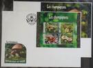 Niger Niger 4097-4100 und Block 524 gestempelt Kleinbogen / als FDC MiNr. 4097-4100 und Block 524 gestempelt Kleinbogen / als FDC -