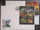 Niger Niger 3164-3167 und Block 377 gestempelt Kleinbogen / als FDC MiNr. 3164-3167 und Block 377 gestempelt Kleinbogen / als FDC -