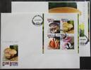 Guinea Bissau Guinea Bissau 7518-7521 und Block 1309 gestempelt Kleinbogen / als FDC MiNr. 7518-7521 und Block 1309 gestempelt Kleinbogen / al -