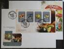 Guinea Guinea 10787-10790und Block 2453 gestempelt Kleinbogen / als FDC MiNr. 10787-10790und Block 2453 gestempelt Kleinbogen / als FDC -