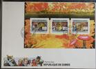 Guinea Guinea 8858-8860 gestempelt Kleinbogen / als FDC MiNr. 8858-8860 gestempelt Kleinbogen / als FDC -