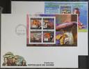 Guinea Guinea 8269-8272 und Block 1935 gestempelt Kleinbogen / als FDC MiNr. 8269-8272 und Block 1935 gestempelt Kleinbogen / als FDC -