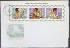 Mali Mali 1354-1356 und Block 69 gestempelt Kleinbogen / als FDC MiNr. 1354-1356 und Block 69 gestempelt Kleinbogen / als FDC -