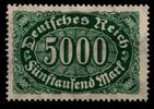 Deutsches Reich Deutsches Reich 256c PFI mit Falz PFI in seltener c-Farbe, geprüft Infla MiNr. 256c PFI mit Falz PFI in seltener c-Farbe, geprüf -