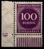 Deutsches Reich Deutsches Reich 268a postfrisch Eckrand unten links MiNr. 268a postfrisch Eckrand unten links -