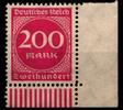 Deutsches Reich Deutsches Reich 269 postfrisch Eckrand unten rechts MiNr. 269 postfrisch Eckrand unten rechts -