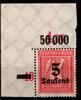 Deutsches Reich Deutsches Reich 277 POR postfrisch Eckrand oben links MiNr. 277 POR postfrisch Eckrand oben links -