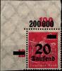 Deutsches Reich Deutsches Reich 280 POR postfrisch Eckrand oben links MiNr. 280 POR postfrisch Eckrand oben links -