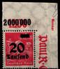 Deutsches Reich Deutsches Reich 280 POR postfrisch Eckrand oben rechts MiNr. 280 POR postfrisch Eckrand oben rechts -