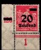 Deutsches Reich Deutsches Reich 280 POR postfrisch Eckrand unten links MiNr. 280 POR postfrisch Eckrand unten links -