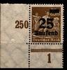 Deutsches Reich Deutsches Reich 283 postfrisch Eckrand unten links MiNr. 283 postfrisch Eckrand unten links -